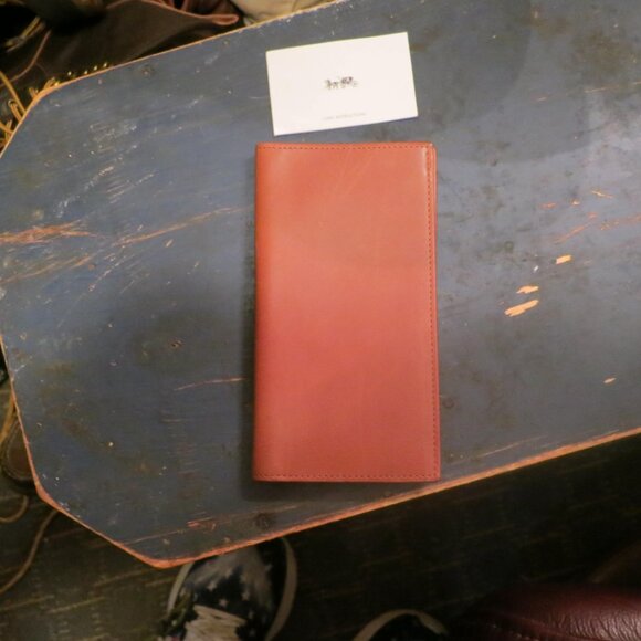 coach breast pocket wallet British Tan new - Picture 2 of 4